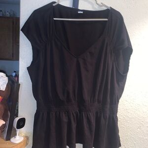 Old Navy Black Women's Blouse